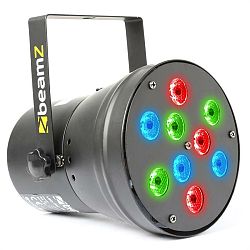 Beamz beam Z LED PAR36 Spot LED světelný efekt 9x 1W RGB DMX