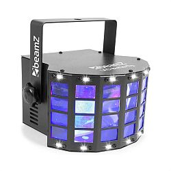 Beamz LED Butterfly 3x3W RGB + 14xSMD Strobe, režim ovládání pomocí hudby nebo automatický režim
