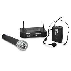 Bezdrátový mikrofonní set Skytec STWM722,UHF ruční mikrofon