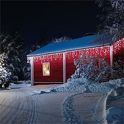 Blumfeldt Dreamhouse, studená bílá, 8 m, 160 LED, vánoční osvětlení, padající sníh