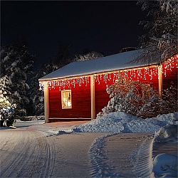 Blumfeldt Dreamhouse, teplá bílá, 24 m, 480 LED, vánoční osvětlení, padající sníh