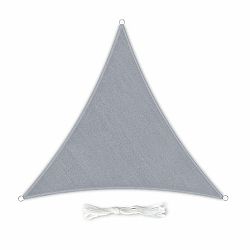 Blumfeldt Trojuholníková slnečná clona, 4 × 4 × 4 m, polyester, priedušná
