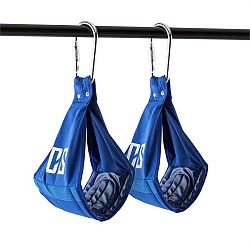 Capital Sports Armlug Ab Slings, max. 120 kg, modrá, tréninkové ramenní opěrky, karabinové háky