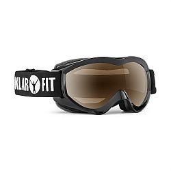 KLARFIT Snow View, černá, lyžařské brýle, snowboardování, REVO vrstva, celorámové