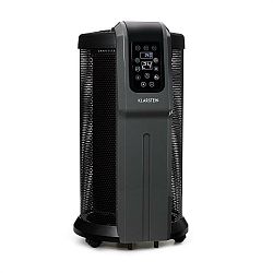 Klarstein Datscha Digital, 360 ° žárový ohřívač, termostat, dálkový ovladač, časovač, 2200W, černý