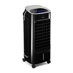 OneConcept Coolster, chladič vzduchu, ventilátor, ionizátor, 65 W, 320 m³/h, 4l nádrž, černý