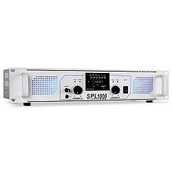 Skytec SPL-1000 MP3 bílý,PA zesilovač, USB/SD/MP3, 2800W