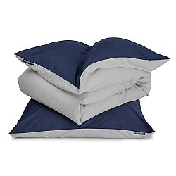 Sleepwise Soft Wonder-Edition, ložní prádlo, tmavě modrá, 135 x 200 cm, 80 x 80 cm