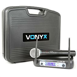 Vonyx WM511, 1kanálový VHF vysílací systém, včetně přenosného kufru