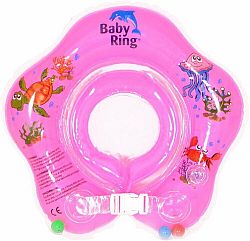 BABY RING Kruh na koupání 3-36 m - růžový
